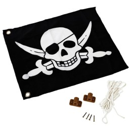 AXI Piratenflagge Schwarz...