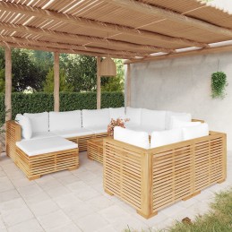 10-tlg. Garten-Lounge-Set...