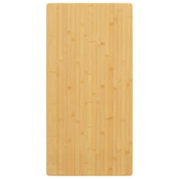 Tischplatte 50x100x4 cm Bambus