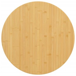Tischplatte Ø60x1,5 cm Bambus