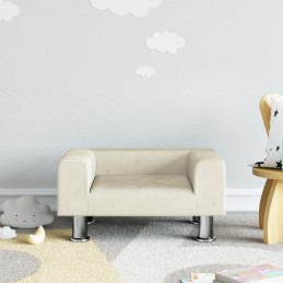 Kindersofa Creme 50x40x26,5...