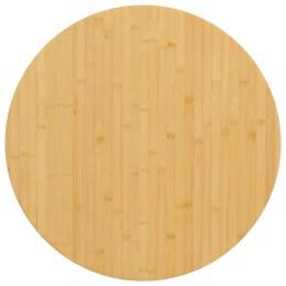 Tischplatte Ø70x1,5 cm Bambus