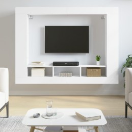 TV-Schrank Weiß 152x22x113...