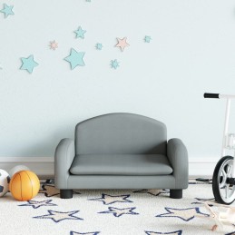 Kindersofa Hellgrau...