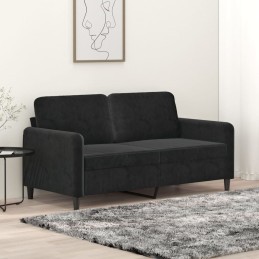 2-Sitzer-Sofa Schwarz 140...