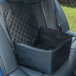 Hunde-Autositz Schwarz...
