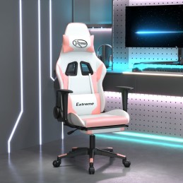 Gaming-Stuhl mit Fußstütze...