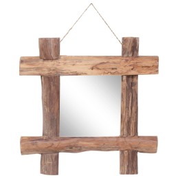 Holzspiegel Natur 50x50 cm...