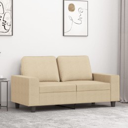 2-Sitzer-Sofa Creme 120 cm...
