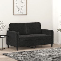 2-Sitzer-Sofa Schwarz 120...