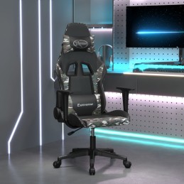 Gaming-Stuhl Schwarz und...