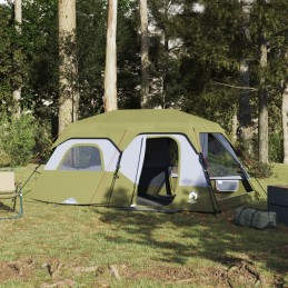 Campingzelt 9 Personen Grün...