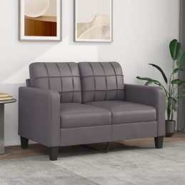 2-Sitzer-Sofa Grau 120 cm...