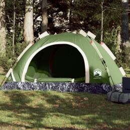 Campingzelt 3 Personen Grün...