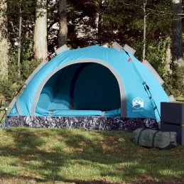 Campingzelt 2 Personen Blau...