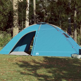 Campingzelt 8 Personen Blau...