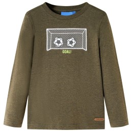 Kinder-Langarmshirt Khaki...