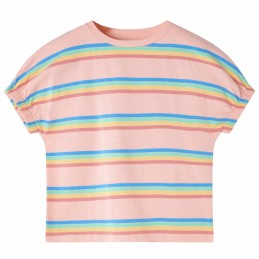 Kinder-T-Shirt Pfirsichrosa...