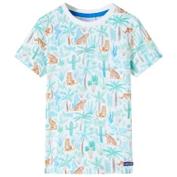 Kinder-T-Shirt Ecru 104