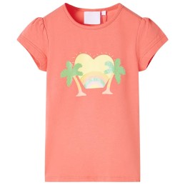 Kinder-T-Shirt Korallenrosa...