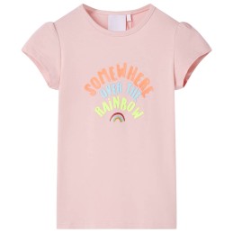 Kinder-T-Shirt Hellrosa 104