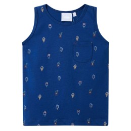 Kinder-Tanktop Dunkelblau 128