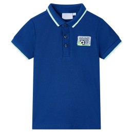 Kinder-Poloshirt Dunkelblau...