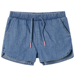 Kindershorts Jeansblau 116