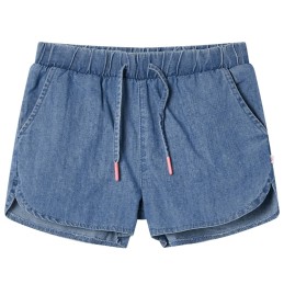 Kindershorts Jeansblau 140