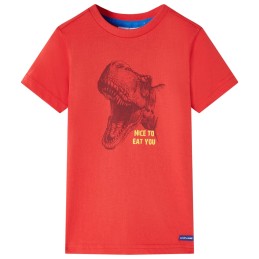 Kinder-T-Shirt Rot 104