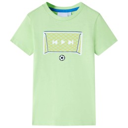 Kinder-T-Shirt Limette 140