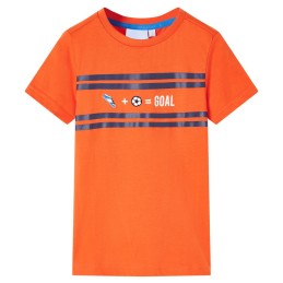 Kinder-T-Shirt Dunkelorange...