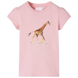 Kinder-T-Shirt Hellrosa 140