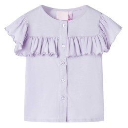 Kinder-T-Shirt Lila 140