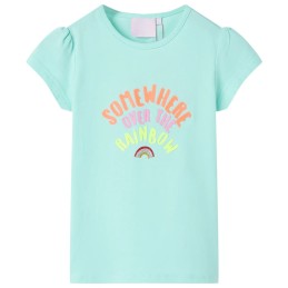 Kinder-T-Shirt Hellblau 92