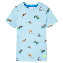 Kinder-T-Shirt Hellblau...