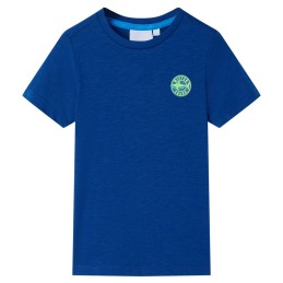 Kinder-T-Shirt Dunkelblau 104