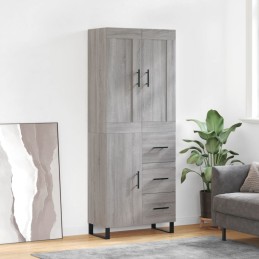 Highboard Grau Sonoma...