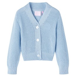 Kinder-Strickjacke Blau 116