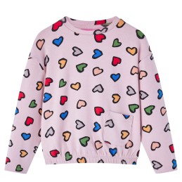 Kinder-Sweatshirt Rosa 116