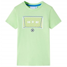 Kinder-T-Shirt Limette 104