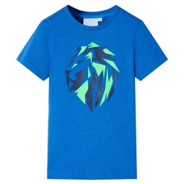 Kinder-T-Shirt Blau 140