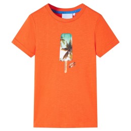 Kinder-T-Shirt Dunkelorange...