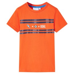 Kinder-T-Shirt Dunkelorange...