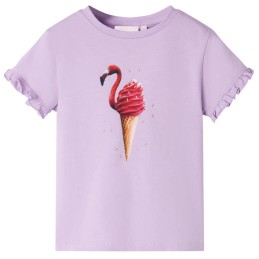 Kinder-T-Shirt Lila 92