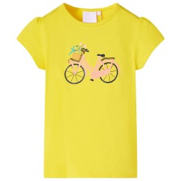 Kinder-T-Shirt Gelb 104