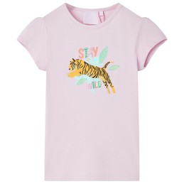 Kinder-T-Shirt Lila 128