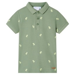 Kinder-Poloshirt Khaki 104