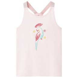 Kinder-Tanktop Zartrosa 128