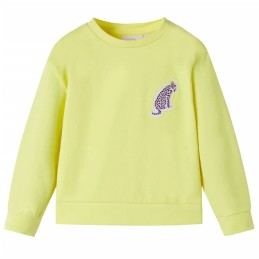 Kinder-Sweatshirt Gelb 92